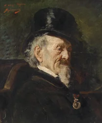 Un homme de la société avec des médailles